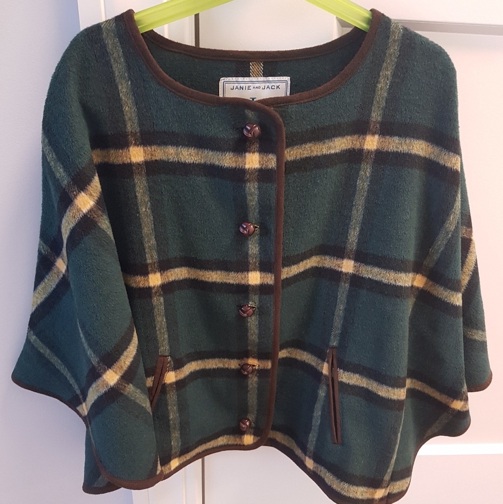 Janie and Jack Girls Cape